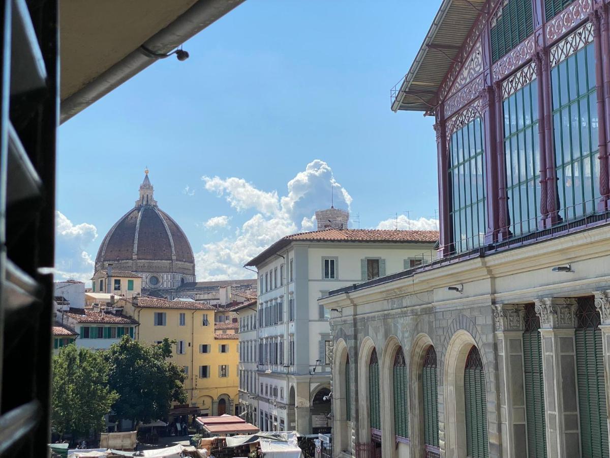 Overlooking'S Duomo Apartment In Mercato Centrale Firenze Bagian luar foto